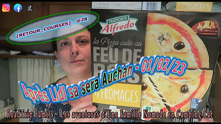Après #lidl sa sera #auchan - Le 01/02/2023 - [ #retourdecourses  ] - $28
