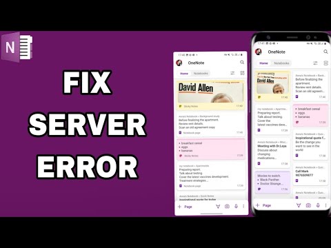 How To Fix And Solve OneNote App Server Error | Final Solution