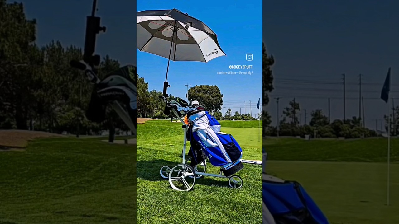 Now, I walk the golf course like a pro. 