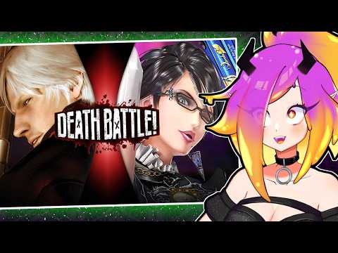 WHO DO I CHEER FOR!? - Dante VS Bayonetta | DEATH BATTLE! Reaction