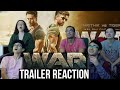 War trailer reaction  hrithik roshan vs tiger shroff  majeliv reactions  student vs teacher