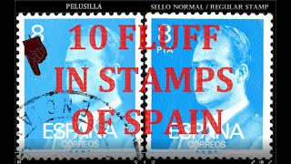 10 fluff in stamps of Spain by Sellomaniaco [ENG] 🇬🇧