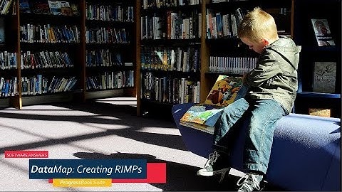 ProgressBook DataMap: Creating RIMPs