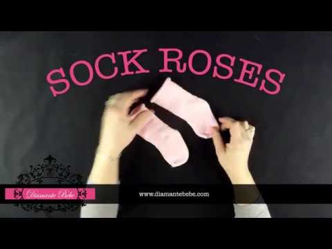 Video: How To Make Roses From Socks