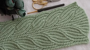 Wonderful crochet pattern 💯 You will love this model 👍 cardigan, Bluse, Runner, Shawl, unique Stitch