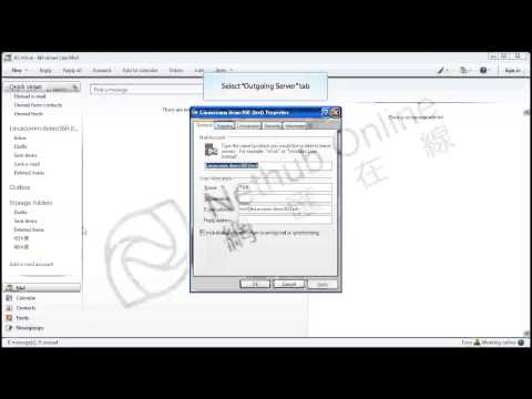 Setup an email account in Windows Live Mail 2009