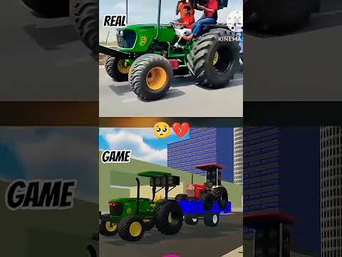 jondeer tractor stand Indian vehicle simulator 3D