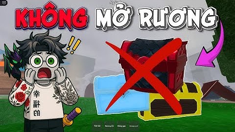 Thử Thách KHÔNG MỞ RƯƠNG Sinh Tồn Cùng @gondrobloxTrong 99 Đêm Trong Rừng | 99 NIGHT IN THE FOREST