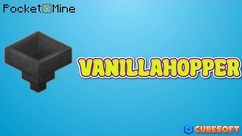 VanillaHopper PocketMine-MP 5.0 Plugin | [FREE DOWNLOAD] | MINECRAFT BE 1.20 +