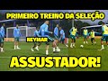 “TÁ TODO MUNDO MUITO ASSUSTADO..FOI O PRIMEIRO TREINO..” AS IMAGENS CHOCANTES COM NEYMAR NA SELEÇÃO