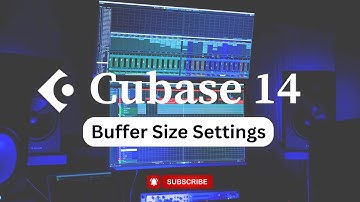 How to Set Buffer Size for 100% Performance in CUBASE 14🔥 | Cubase 14 Tutorial #cubasetutorial