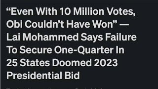 Why Peter Obi may not win the 2027 Election
