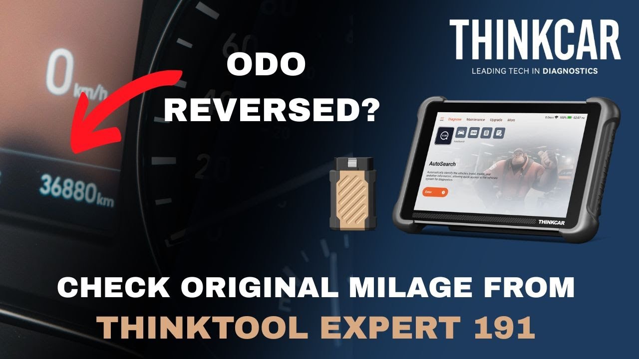 Check if Odometer Dashboard is Reversed or Changed | ThinkCar Thinktool 191 | ThinkCar Pakistan