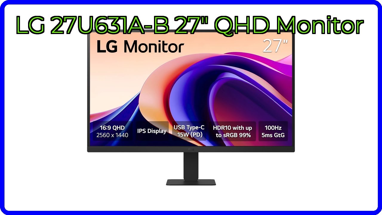 REVIEW (2025): LG 27U631A-B 27