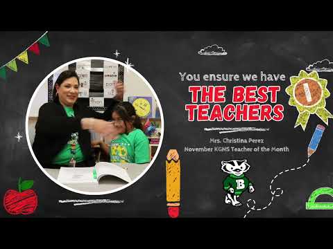 Bruni Elementary School Board Recognition