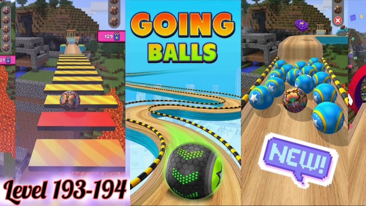 Going Balls SpeedRun Gameplay - Level 193-194