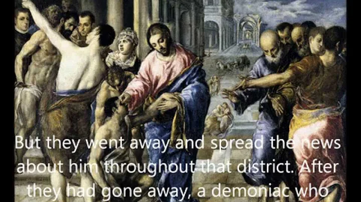 Matthew 9:27-38 Jesus Heals Two Blind Men and a Mute (November 30, 2014)