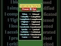 Present 🆚 Past Tense 👩🏻‍🏫 Regular Verbs 🤩 English Grammar Rules 🎯💥 #goviral