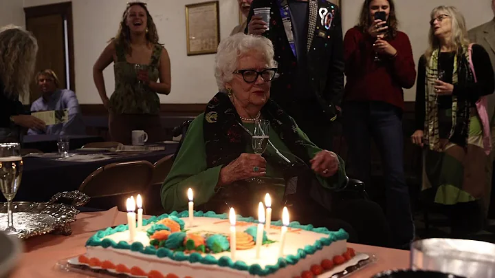 Patsy Pettus was able to take a trolley tour to view the staircases she donated money to help build