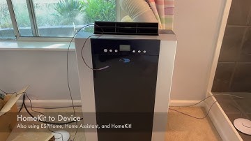 Controlling a Portable Air Conditioner with Home Assistant