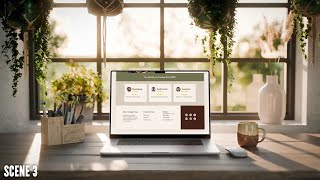 Realistic Laptop Screen Mockup - After Effects Template