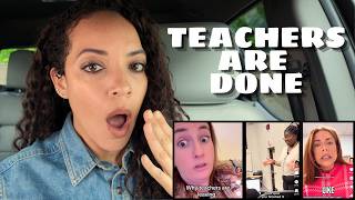 In America Teachers Are Done - Parents Listen Up.