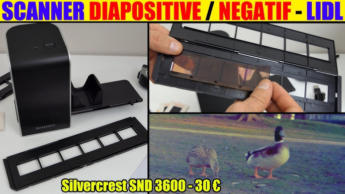 SilverCrest Negative Digitiser SND 3600 C2 UNBOXING ( Lidl CMOS sensor 5  megapixels ) - YouTube