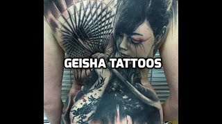 Geisha Tattoos - Best Geisha tattoo designs ideas