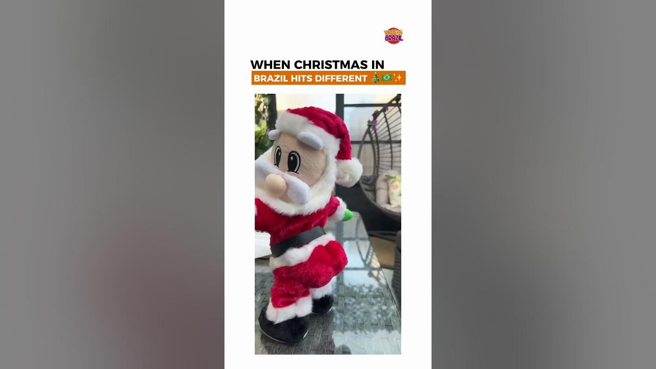 When Christmas in Brazil hits different 🇧🇷