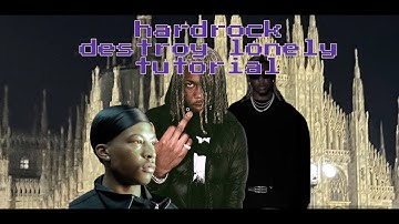 How To Make DARK Beats For Destroy Lonely, Hardrock, Chris1k and 9geek | FL Studio