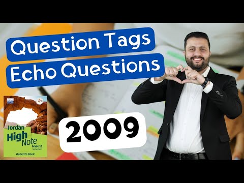 Question Tags Echo Questions 2009 