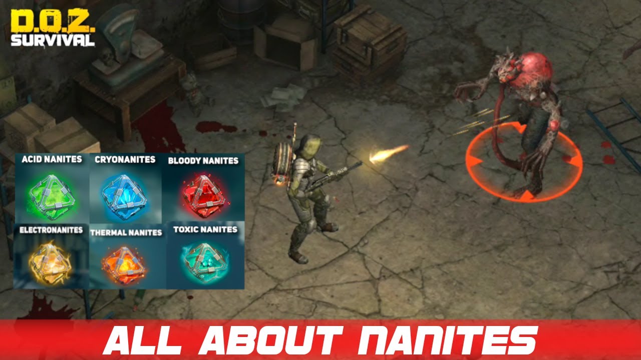 All About Nanites | DOZ Burned Restaurant Update | Dawn Of Zombies: Survival