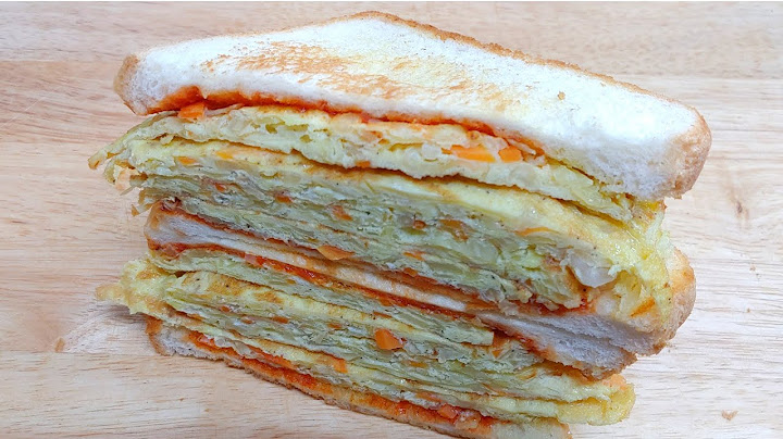 Korean street toast
