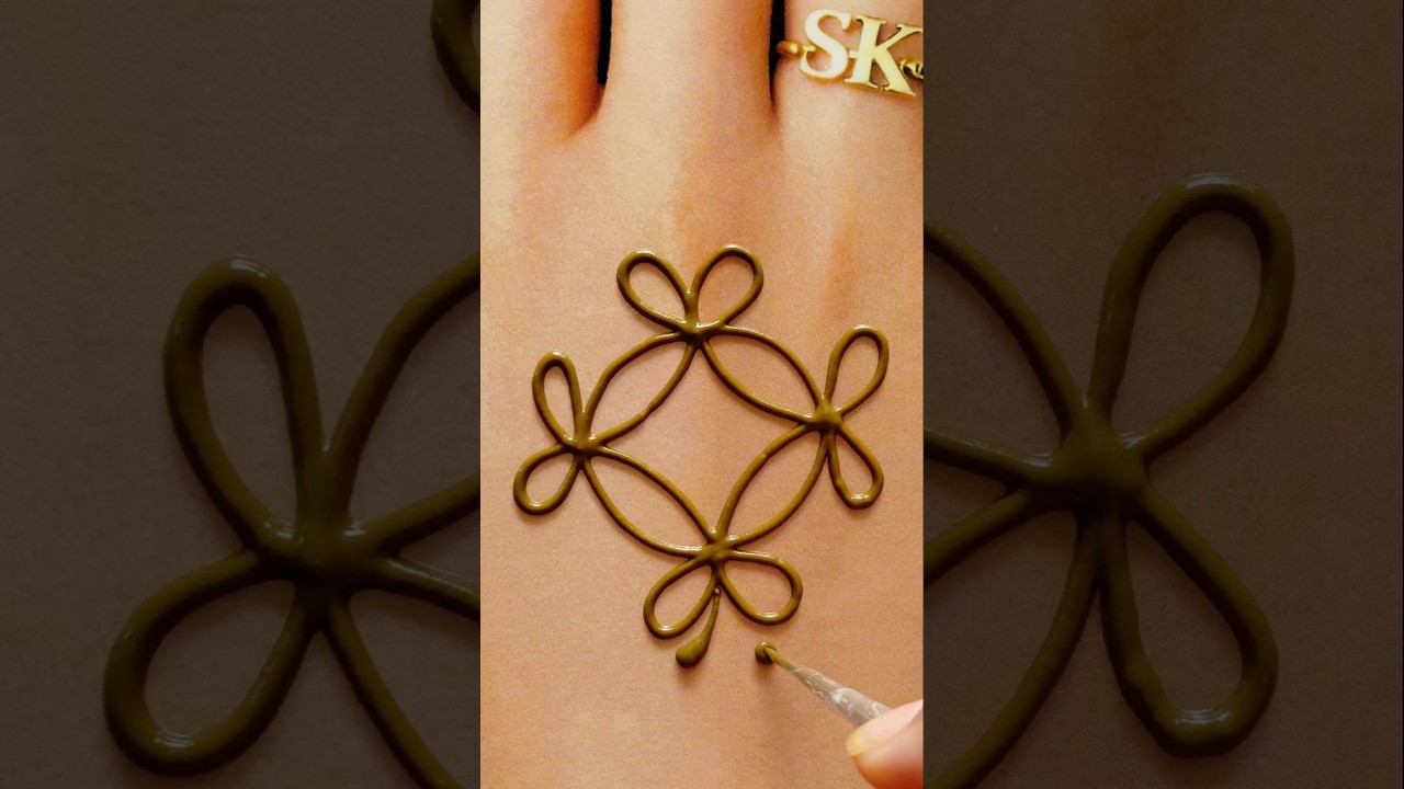 Very Beautiful Henna Design  | Stylish Mehndi Design  | New Mehndi Design #skmehandi