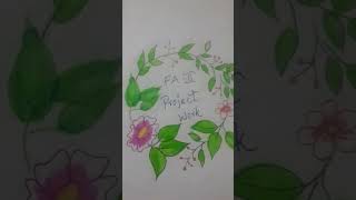 project work designs # FA2 project design