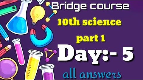 Setu abhyaskram Science part 1 day 5