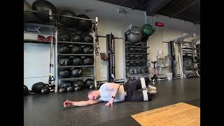 Hip Extended Glute Clam Shell ISO