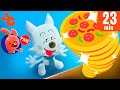 Cueio the Bunny in: WOLFY THE WOLF is HUNGRY 😋 Set Free The Snack! | Comedy Funny Cartoons for Kids