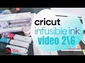 👀 Como usar TINTA INFUSIBLE de CRICUT | VIDEO 2\6 | SERIE COMPLETA 2021 |  INFUSIBLE INK.