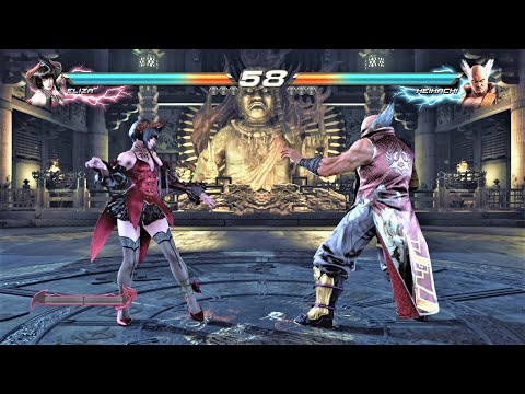 Eliza vs Heihachi (Hardest AI) - Tekken 7 Arcade