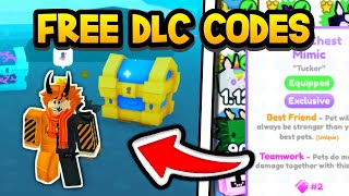 LOT- Exclusive Epic DLC Code Pet Simulator X. Codes sent through message.