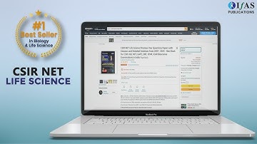 1#  Best Seller PYQ Book For CSIR NET JRF | IFAS Publications