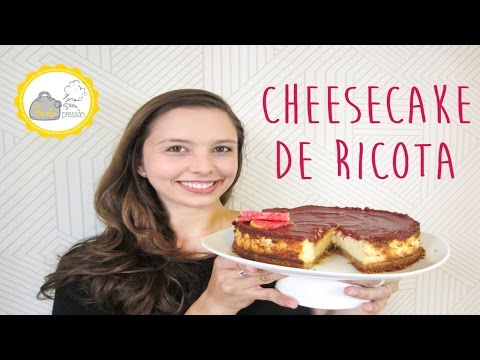 Vídeo: Como Fazer Cheesecake De Ricota (com Assados)