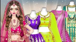 Indian wedding makeup game|Android gameplay||indian wedding game||girl cool games|@StylishGamerr screenshot 4