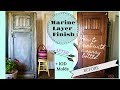 Thrifted & Up cycled How to Blend Paint with a Spray bottle and use IOD Clay Furniture Molds