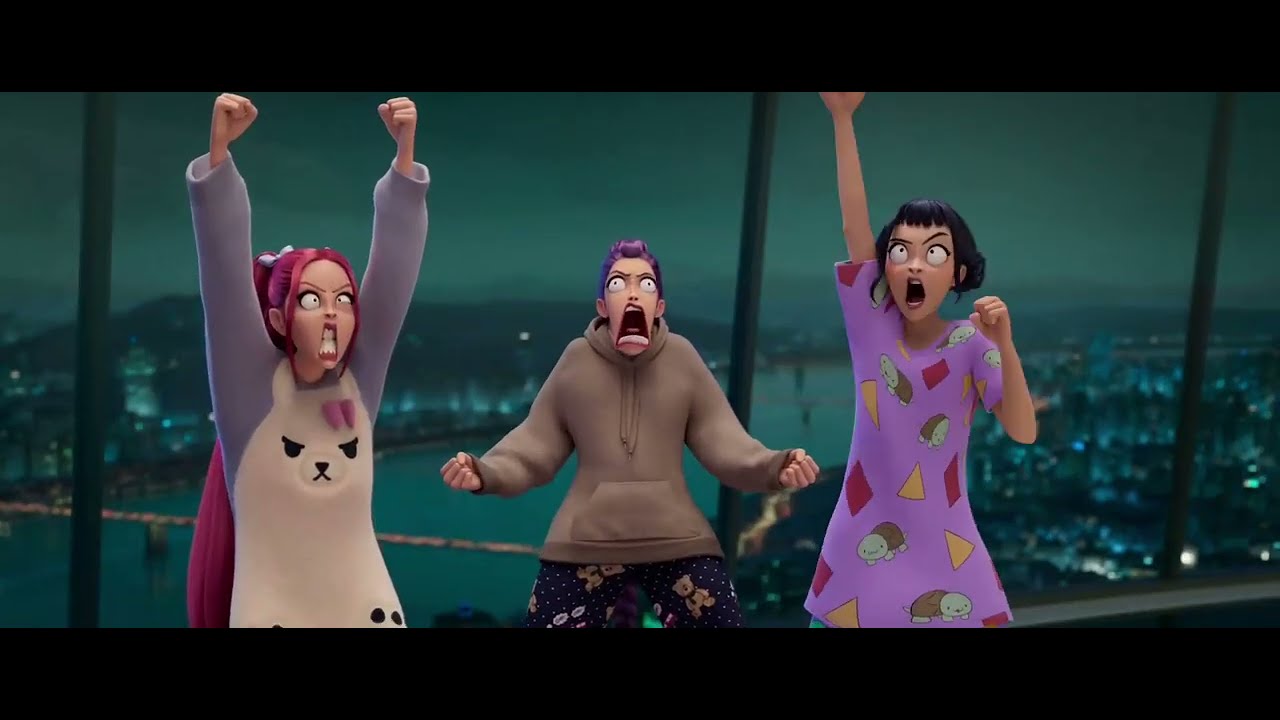 Kpop Demon Hunters Huntrix YEAH - FULL Scene