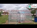 Бассейн в обычной арочной теплице 3х6м. Бюджетное укрытие для бассейна.