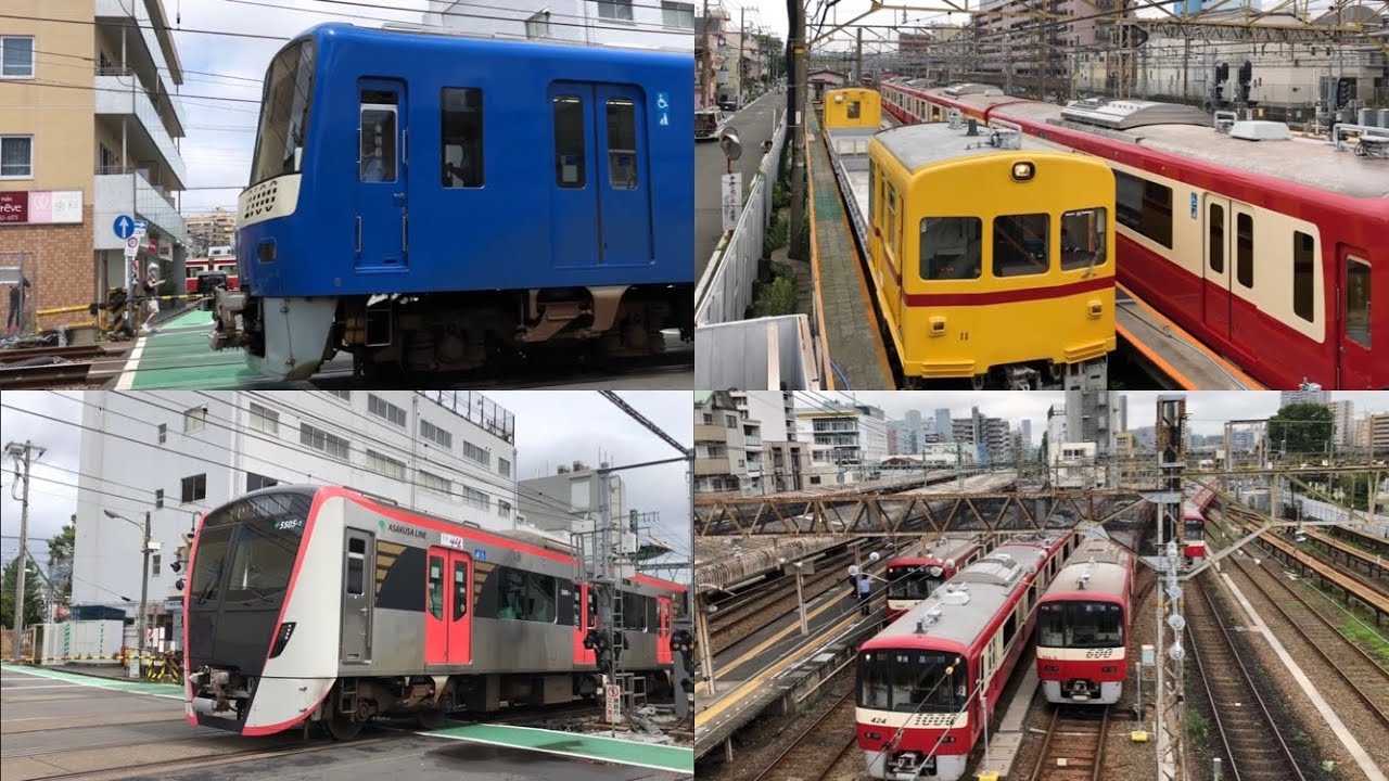 京急走行シーン@神奈川新町① / Keikyu trains all cast @Kanagawa-Shimmachi