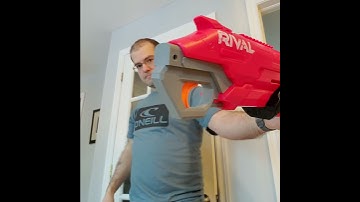 Nerf Takedown 3d Printed Trigger Test