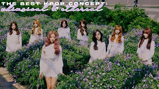 exploring kpop female idol concepts: whimsical/magical/ethereal edition